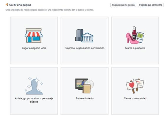¿Como crear una página de Faceboo?